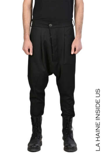 CC 03476 PANTALONI CU TUR TOCALI LA HAINE INSIDE US NEGRU G1