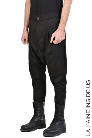 CC 03476 PANTALONI CU TUR TOCALI LA HAINE INSIDE US NEGRU G2