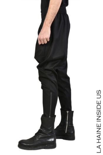 CC 03476 PANTALONI CU TUR TOCALI LA HAINE INSIDE US NEGRU G5