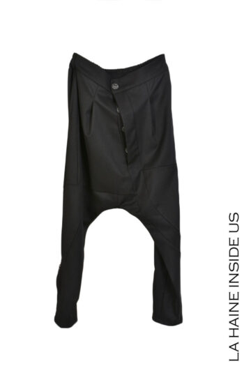 CC 03476 PANTALONI CU TUR TOCALI LA HAINE INSIDE US NEGRU G6