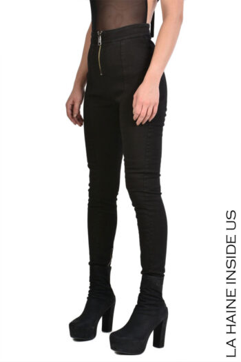 CC 05458 JEANS STRETCH RIAX LA HAINE INSIDE US NEGRU G1