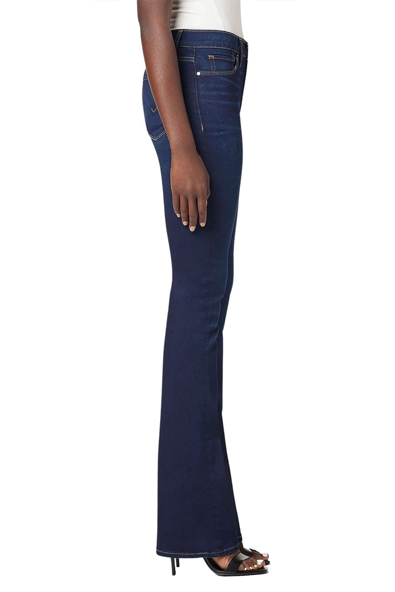 CC 06212 JEANS BARBARA HIGH WAIST BOOTCUT PETITE HUDSON ALBASTRU G2