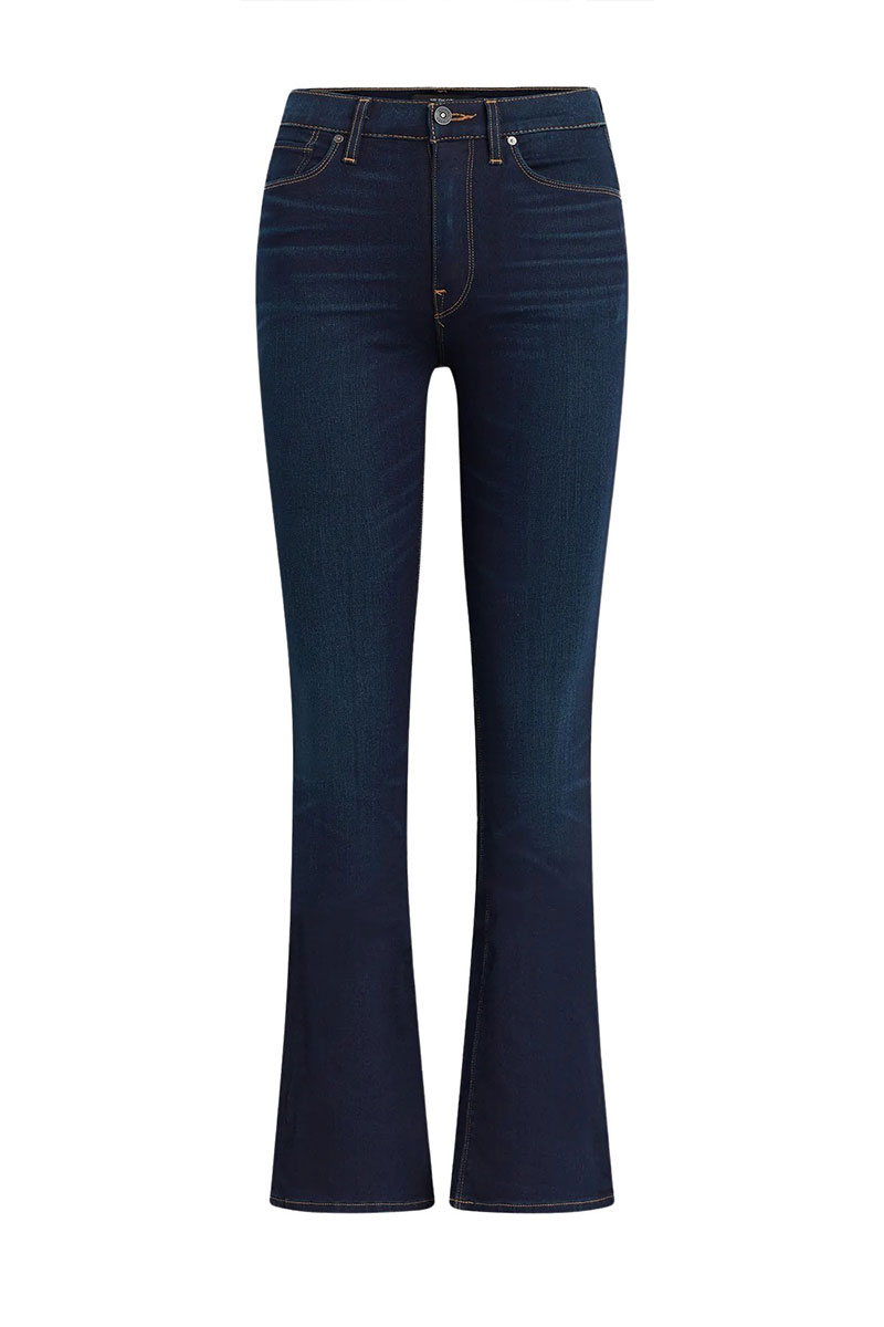 CC 06212 JEANS BARBARA HIGH WAIST BOOTCUT PETITE HUDSON ALBASTRU G4