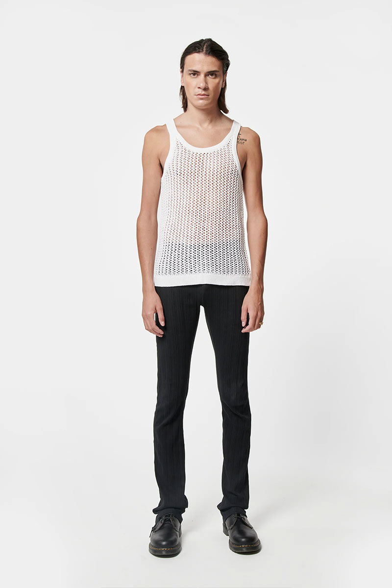 CC 07766 MAIOU RIBBED LOUIS GABRIEL NOUCHI ALB