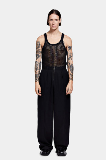 CC 07771 MAIOU RIBBED LOUIS GABRIEL NOUCHI NEGRU G1