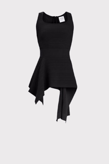 CC 10474 TOP VARIEGATED RIB PEPLUM HERVE LEGER NEGRU G2.jpg