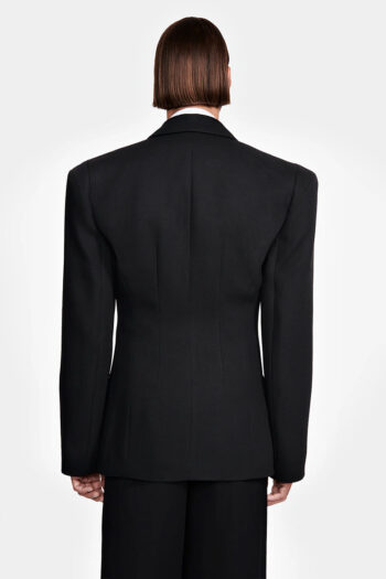 CC 10862 SACOU DOUBLE BREASTED JACKET LOUIS GABRIEL NOUCHI NEGRU G3