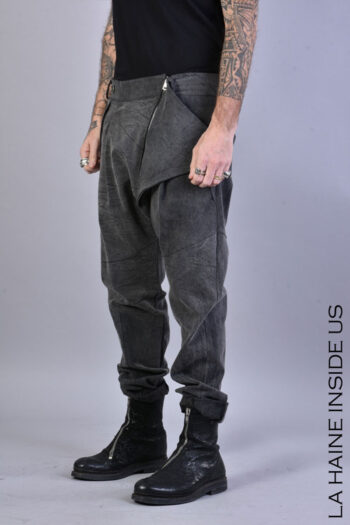 CC 12085 PANTALONI REGULAR BULL STRETCH LA HAINE INSIDE US GRI G2