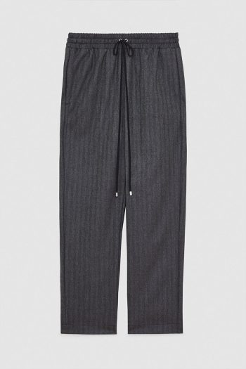 CC 13803 PANTALONI ANKLE PATRIZIA PEPE GRI ÎNCHIS G4