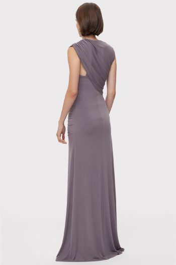 CC 13930 ROCHIE DRAPED RUCHED MATTE JERSEY HERVE LEGER GRI G2.jpg