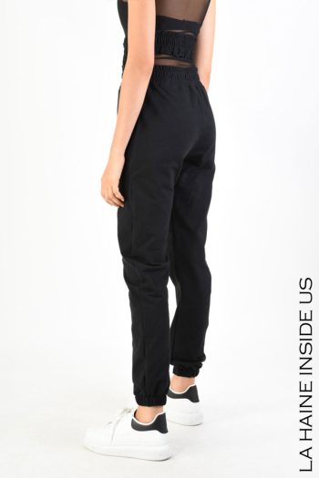 CC 14828 PANTALONI REGULAR IN FELPA LA HAINE INSIDE US NEGRU G4.jpg