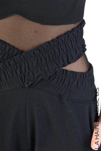 CC 14828 PANTALONI REGULAR IN FELPA LA HAINE INSIDE US NEGRU G5.jpg