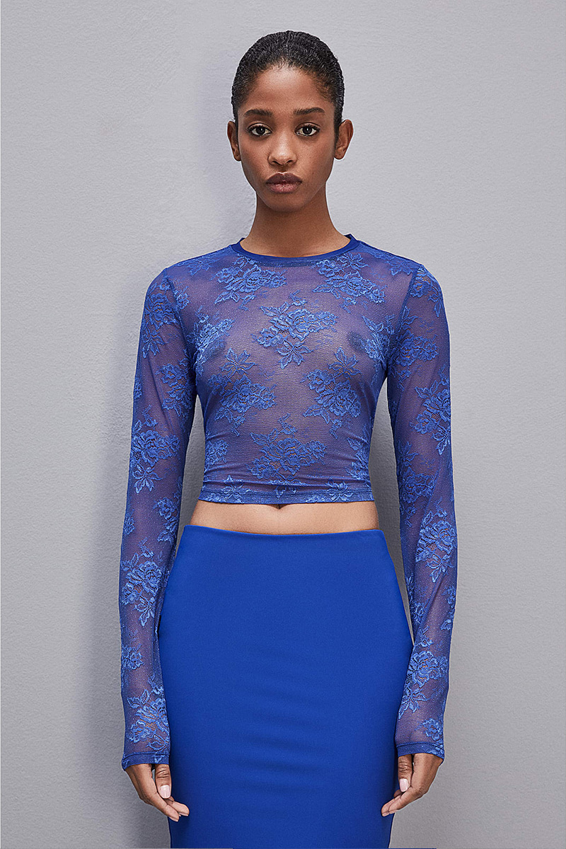 CC 16141 BLUZA CROP DIN DANTELA PATRIZIA PEPE ALBASTRU ROYAL G3.jpg