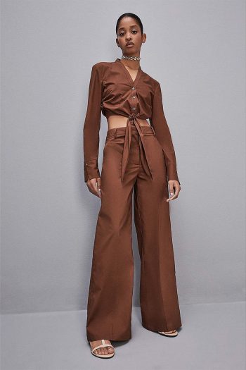 CC 17440 PANTALONI PALAZZO LOW WAISTED PATRIZIA PEPE MARO G1.jpg