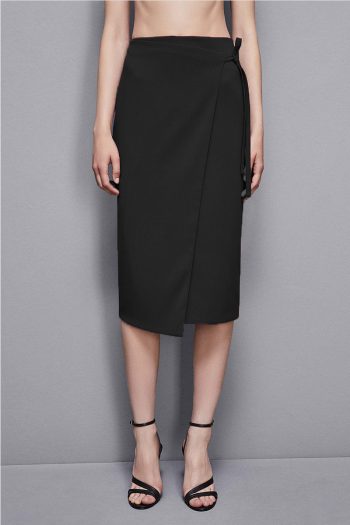 CC 18961 FUSTA WRAP ESSENTIAL CREP PATRIZIA PEPE NEGRU G1.jpg