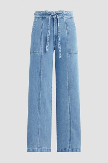 CC 19184 JEANS TIE WAIST WIDE LEG TROUSER HUDSON ALBASTRU G5.jpg