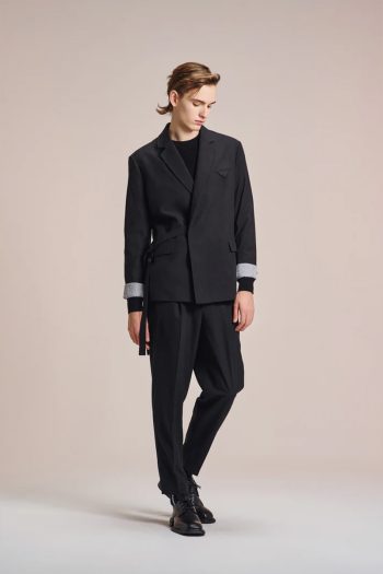 CC 20549 Pantaloni Poly Wool Tailor HARRISON WONG NEGRU G1.jpg