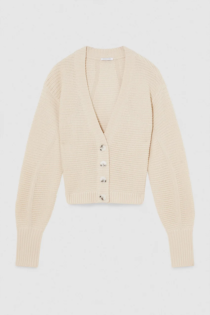 CC 21374 CARDIGAN CROP CU DECOLTEU IN V PATRIZIA PEPE CREM G4.jpg