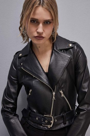 CC 11413 JACHETA BIKER PATRIZIA PEPE NEGRU G1.jpg