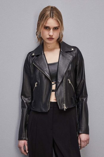 CC 11413 JACHETA BIKER PATRIZIA PEPE NEGRU G3.jpg
