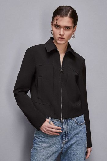 CC 23450 JACHETA CROP PATRIZIA PEPE NEGRU G1.jpg