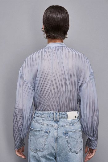 CC 23538 CAMASA TRANSPARENTA STRIPES PATRIZIA PEPE ALBASTRU G2.jpg