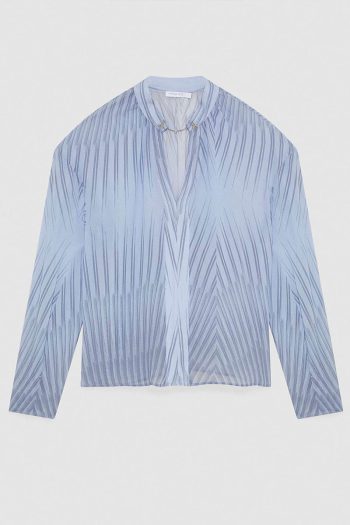 CC 23538 CAMASA TRANSPARENTA STRIPES PATRIZIA PEPE ALBASTRU G4.jpg