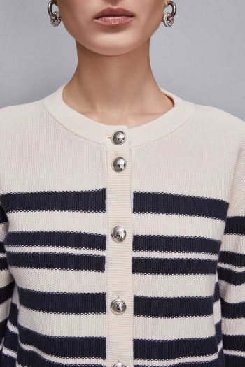 CC 24029 CARDIGAN CU PRINT STRIPES PATRIZIA PEPE NAVY G2.jpg