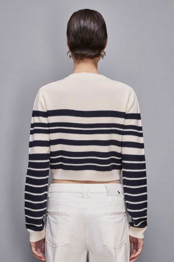 CC 24029 CARDIGAN CU PRINT STRIPES PATRIZIA PEPE NAVY G3.jpg