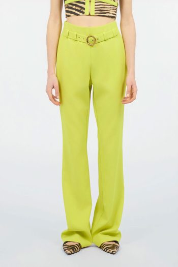 CC 23871 PANTALONI EVAZATI JUST CAVALLI GALBEN G2.jpg