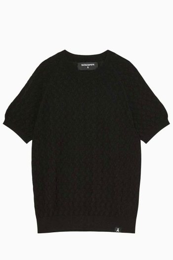 CC 24436 BLUZA CU MANECA SCURTA PATRIZIA PEPE NEGRU G1.jpg