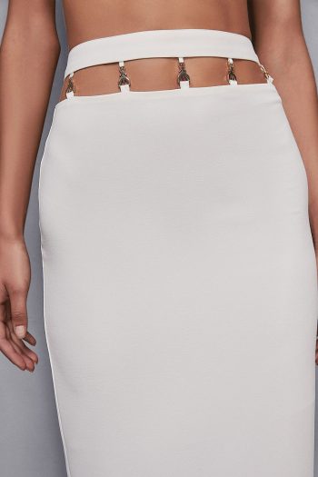 CC 26555 FUSTA CU DECUPAJ IN TALIE PATRIZIA PEPE ALB G4.jpg