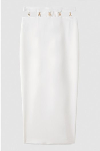 CC 26555 FUSTA CU DECUPAJ IN TALIE PATRIZIA PEPE ALB G5.jpg
